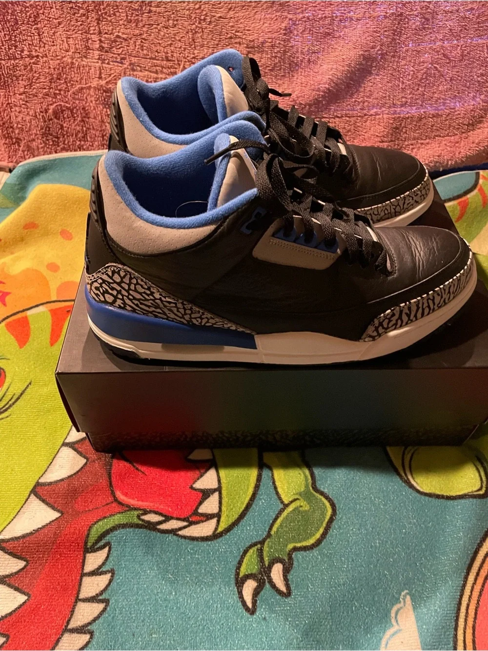 Sport Blue Jordan 3